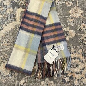 Edinburgh Lambswool Plaid Scarf